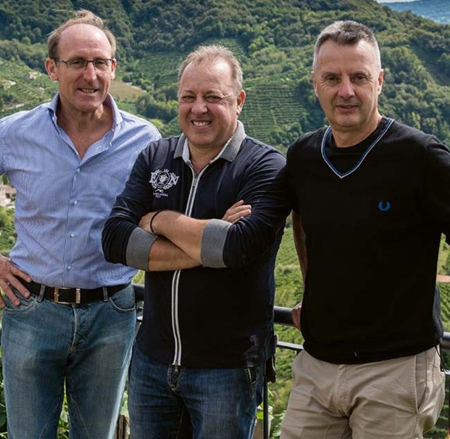 Francesco Miotto, Paolo De Bortoli und Loris Dall‘Acqua Francesco Miotto, Paolo De Bortoli und Loris Dall‘Acqua
