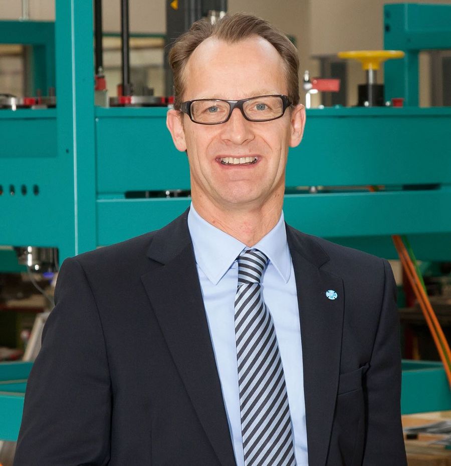 Dr. Janpeter Horn, Geschäftsführer der August Herzog Maschinenfabrik Dr. Janpeter Horn, Geschäftsführer der August Herzog Maschinenfabrik