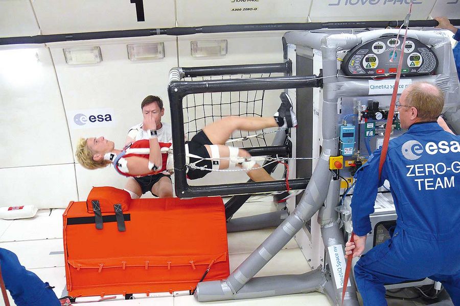 Elastomer-Dämpfer von ACE kommen unter anderem bei der ISS zum Einsatz Elastomer-Dämpfer von ACE kommen unter anderem bei der ISS zum Einsatz