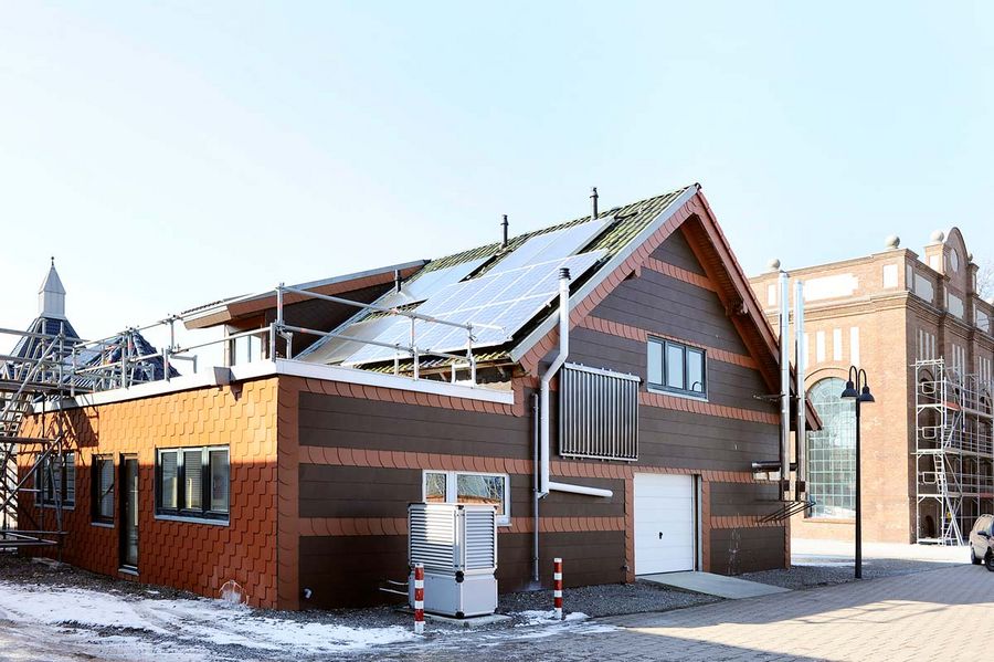 Energieeffizienzhaus von DEW21. Energieeffizienzhaus von DEW21.