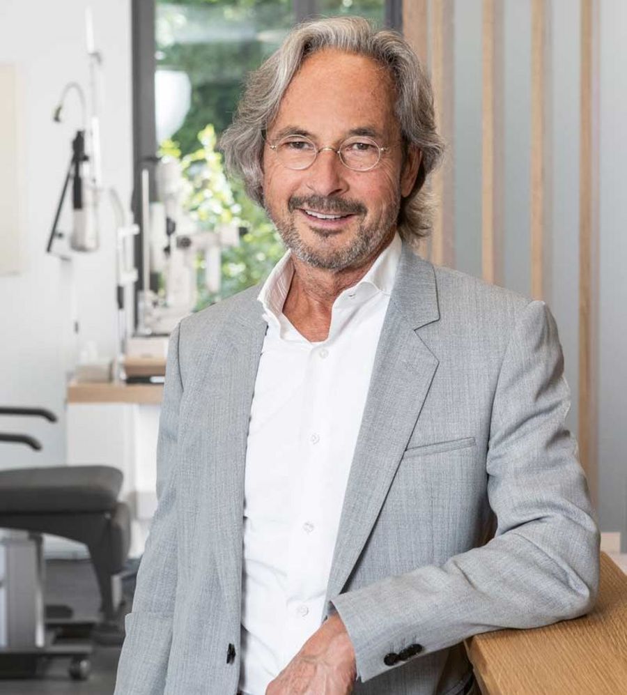 Werner Tschan, Aufsichtsratspräsident und CEO der Galifa Contactlinsen AG Werner Tschan, Aufsichtsratspräsident und CEO der Galifa Contactlinsen AG