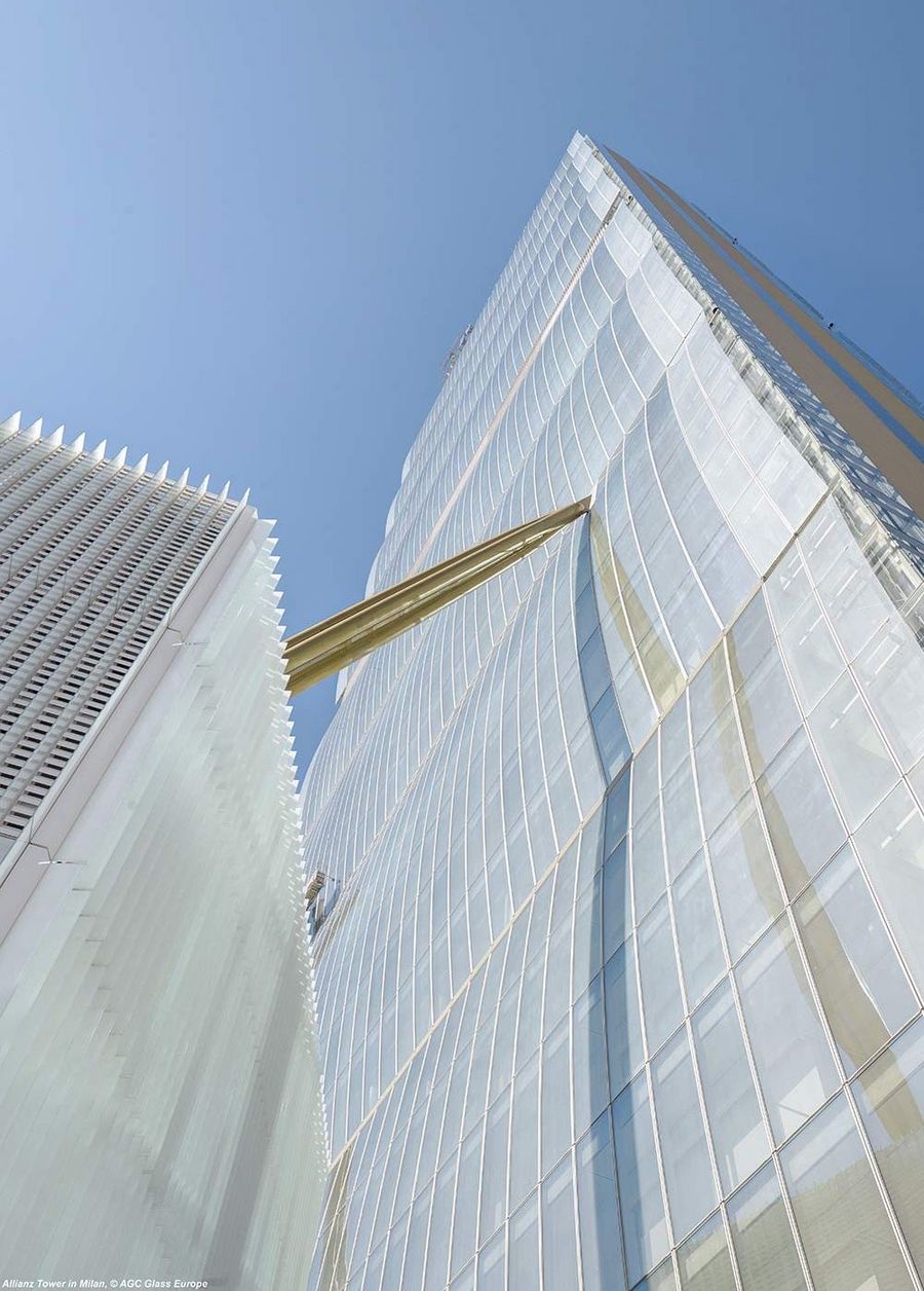 Allianz Tower der AGC Glass Europe SA in Milan Allianz Tower der AGC Glass Europe SA in Milan