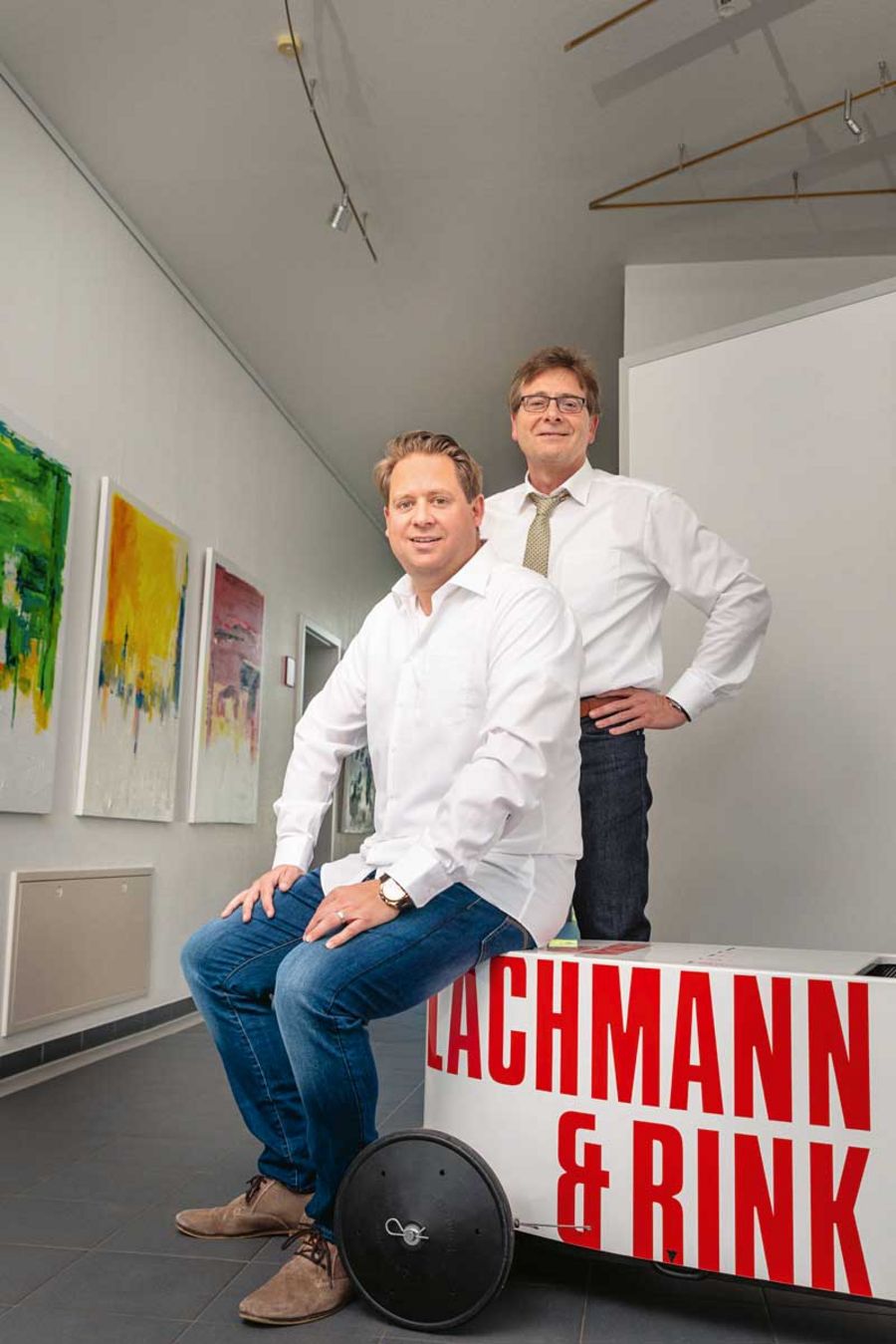 Lachmann & Rink Geschäftsführer Claudius Rink und Arjan Bijlard Lachmann & Rink Geschäftsführer Claudius Rink und Arjan Bijlard