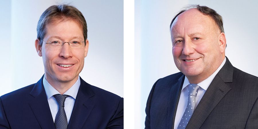 Dr. Martin Schwarz, Geschäftsführer, und Dipl.-Kfm. Ludwig Decker, Leiter Marketing, der PUREN Pharma GmbH & Co. KG Dr. Martin Schwarz, Geschäftsführer, und Dipl.-Kfm. Ludwig Decker, Leiter Marketing, der PUREN Pharma GmbH & Co. KG