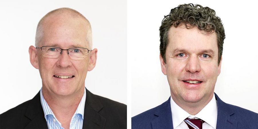Hans Gut, CEO und Armin Haller, CSO der Güdel Group AG Hans Gut, CEO und Armin Haller, CSO der Güdel Group AG