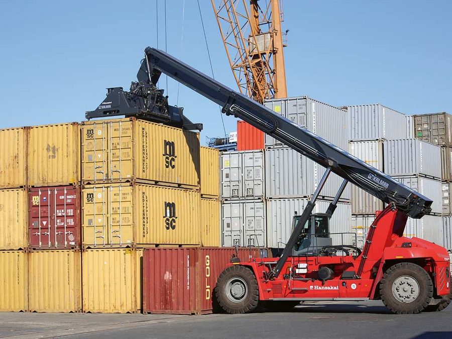 Kaffeecontainer-Handling Kaffeecontainer-Handling