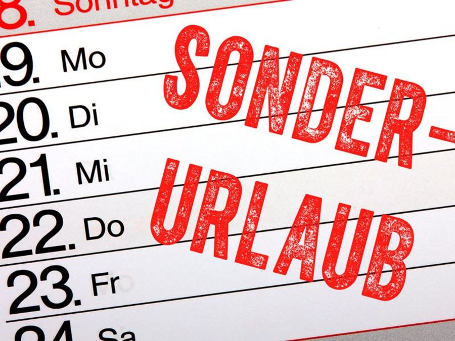Gesetzlicher Sonderurlaub: Eine Auflistung Gesetzlicher Sonderurlaub: Eine Auflistung