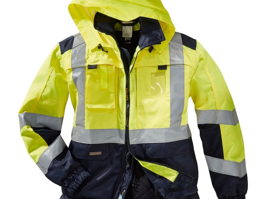 Warnschutz-Blouson EN20471-2,fluorgelb/marine