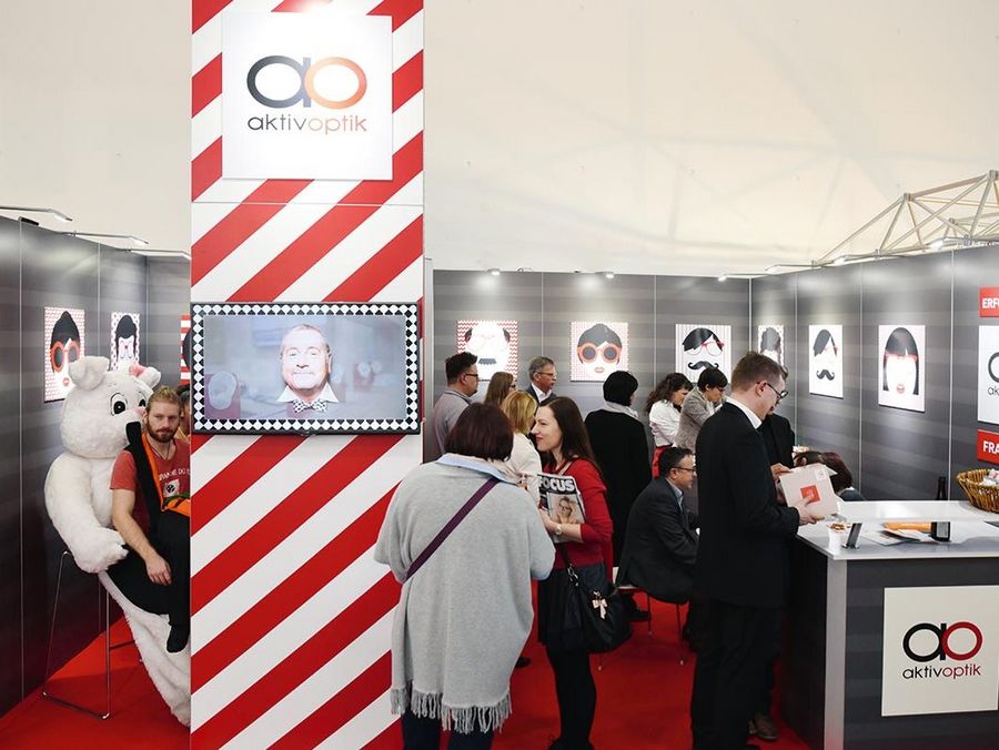 aktivoptik Messestand aktivoptik Messestand