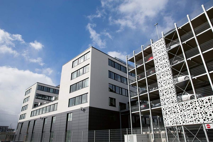 EFS Firmengebäude. EFS Firmengebäude.