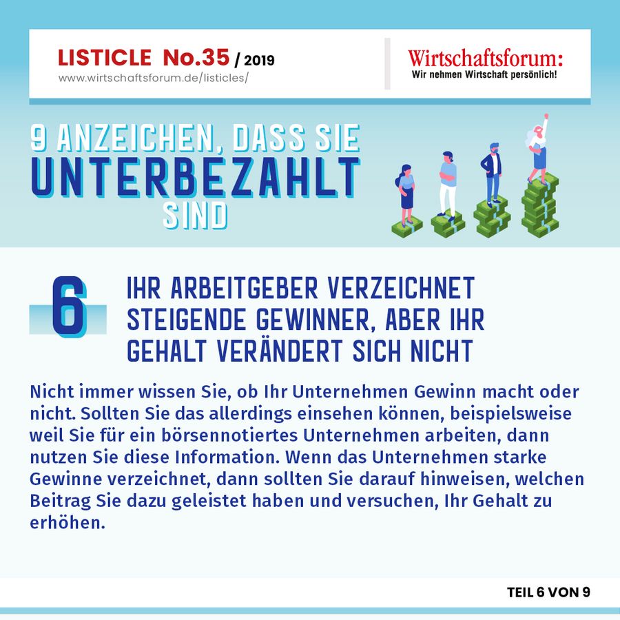 9 Anzeichen, dass Sie unterbezahlt sind - Ihr Arbeitgeber verzeichnet steigende Gewinner, aber Ihr Gehalt verändert sich nicht 9 Anzeichen, dass Sie unterbezahlt sind - Ihr Arbeitgeber verzeichnet steigende Gewinner, aber Ihr Gehalt verändert sich nicht
