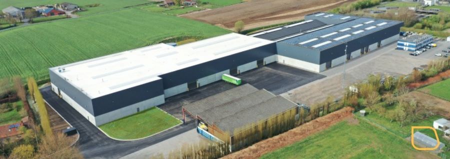 Firmengebäude der DEPREZ CONSTRUCT NV Firmengebäude der DEPREZ CONSTRUCT NV