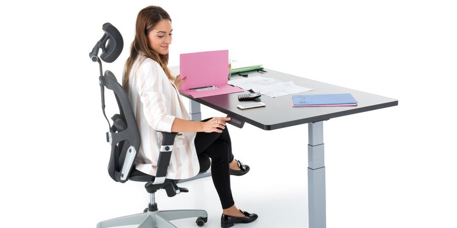 Höhenverstellbarer Schreibtisch von Liftor Höhenverstellbarer Schreibtisch von Liftor
