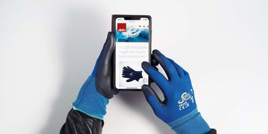 Ampri Mehrweg-Schutzhandschuh touchscreenfähig Ampri Mehrweg-Schutzhandschuh touchscreenfähig