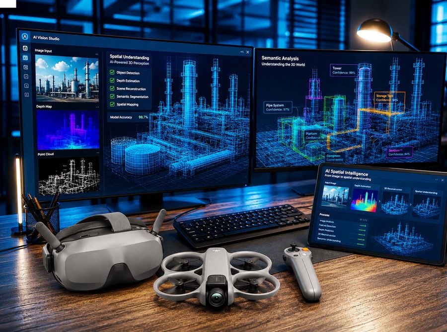 Vom Bild zur räumlichen Intelligenz. Spatial AI erfolgreich im Einsatz