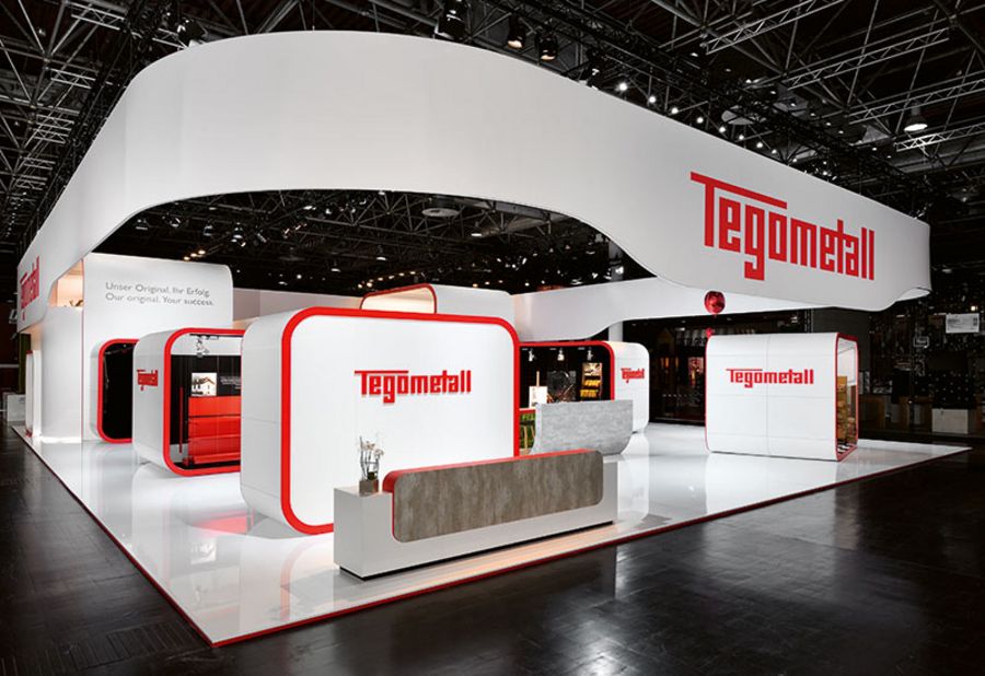 Formundraum Tegometall Messestand Formundraum Tegometall Messestand