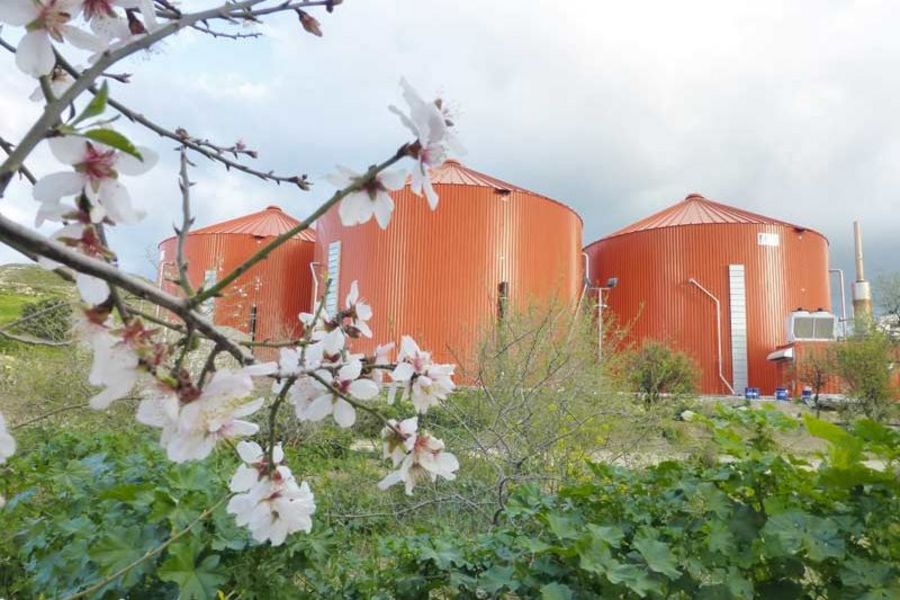 Eine Biogasanlage der LIPP GmbH Eine Biogasanlage der LIPP GmbH