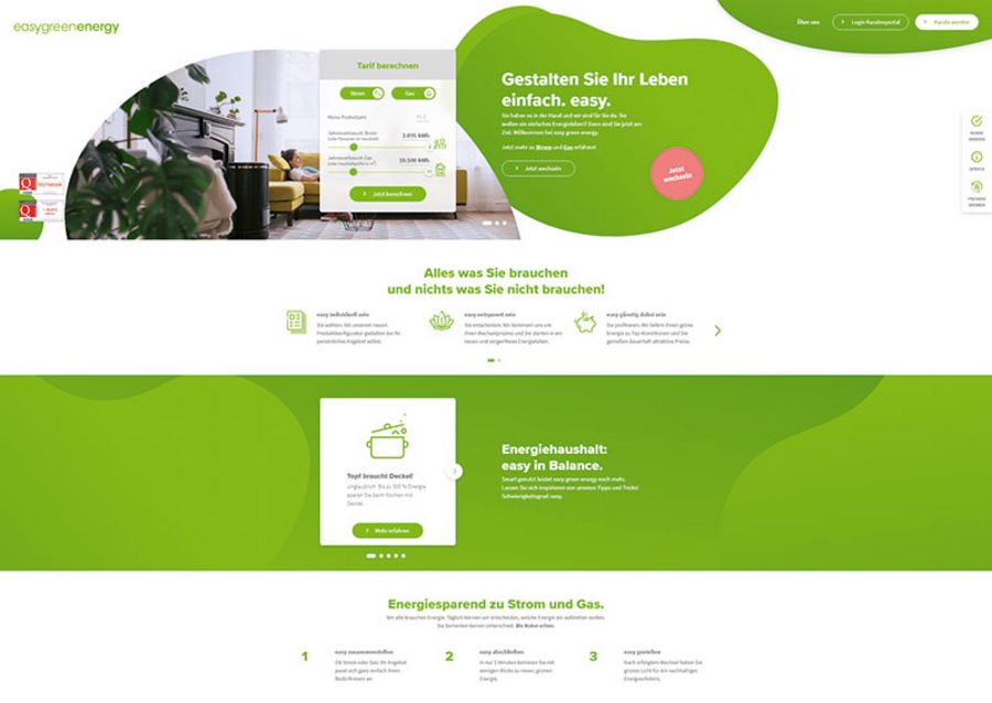 easy green energy Anbieterwechsel easy green energy Anbieterwechsel