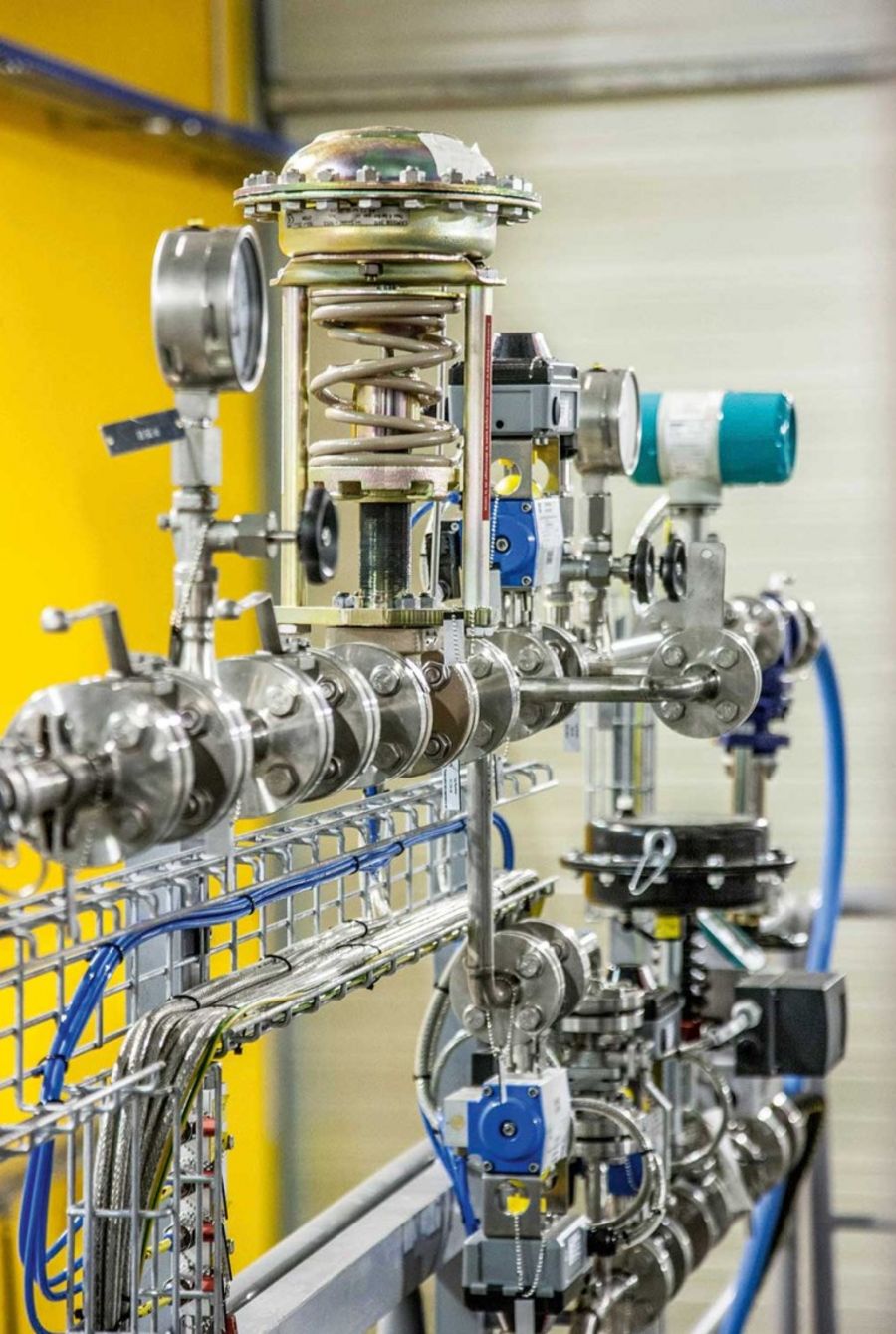 Hightech-Engineering aus Wien von CS Combustion: Teil einer Anlage Hightech-Engineering aus Wien von CS Combustion: Teil einer Anlage