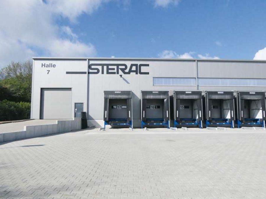 STERAC - Neu gebaute Lagerhalle STERAC - Neu gebaute Lagerhalle