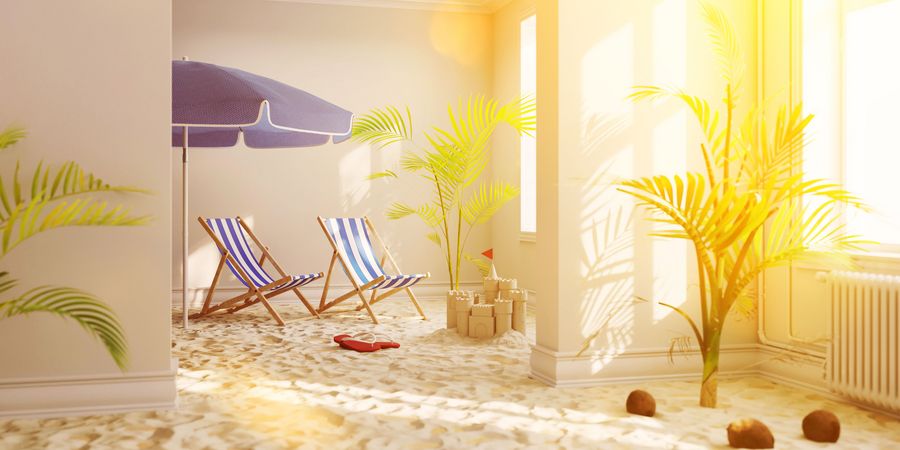 Urlaub zu Hause