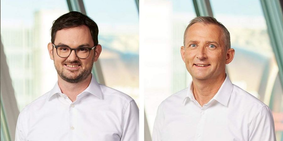 Valerio Signorelli, Managing Director DACH und Robert Horvath, Head of Marketing DACH der Ascom