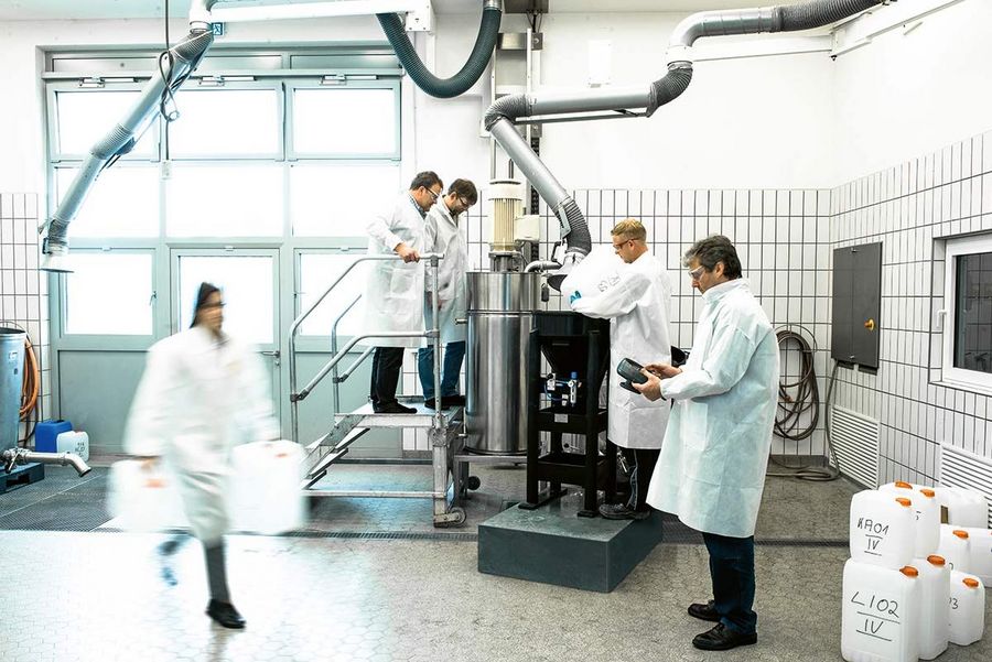 ystral Prozessanlage ystral Versuchszentrum