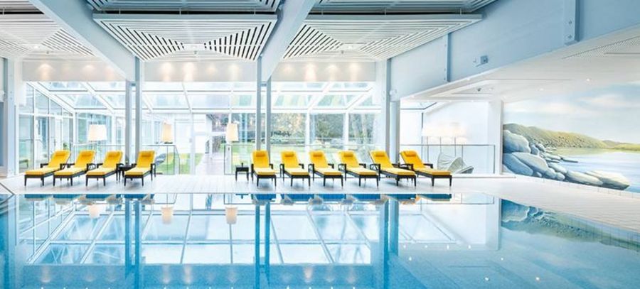 Das Hallenbad im Cesta Grand-Aktivhotel & Spa Das Hallenbad im Cesta Grand-Aktivhotel & Spa