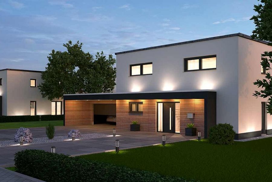 Häuser von DASMASSIVHAUS sind langlebig und energieeffizient Häuser von DASMASSIVHAUS sind langlebig und energieeffizient