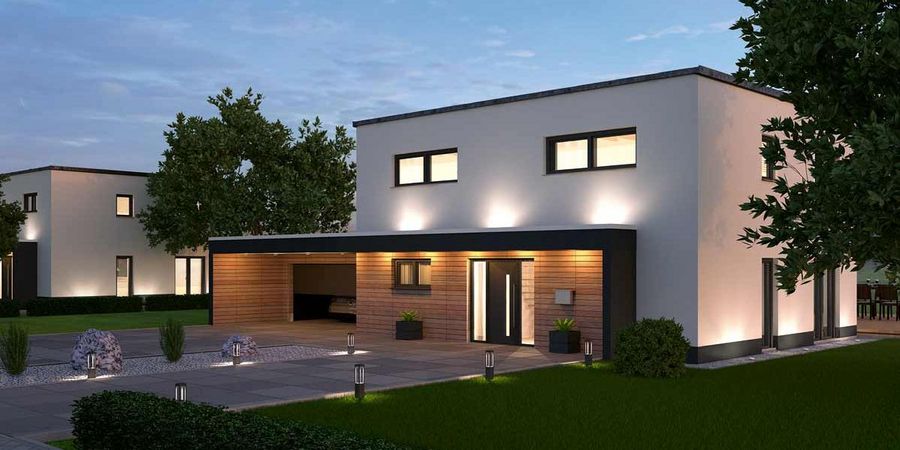 Häuser von DASMASSIVHAUS sind langlebig und energieeffizient Häuser von DASMASSIVHAUS sind langlebig und energieeffizient
