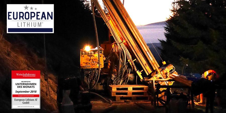 Probebohrung am Kärntener Wolfsberg Probebohrung am Kärntener Wolfsberg