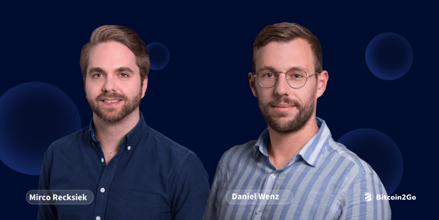 bitcoin2go - Mirco Recksiek und Daniel Wenz