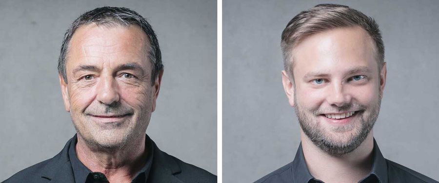 Josef Hagn  (CEO) und Marcel Hagn (COO) von der Hagnleone GmbH