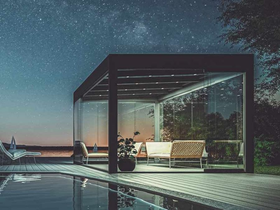 Sunparadise Alutechnik CUBO Terrassendachs Sunparadise Alutechnik CUBO Terrassendachs