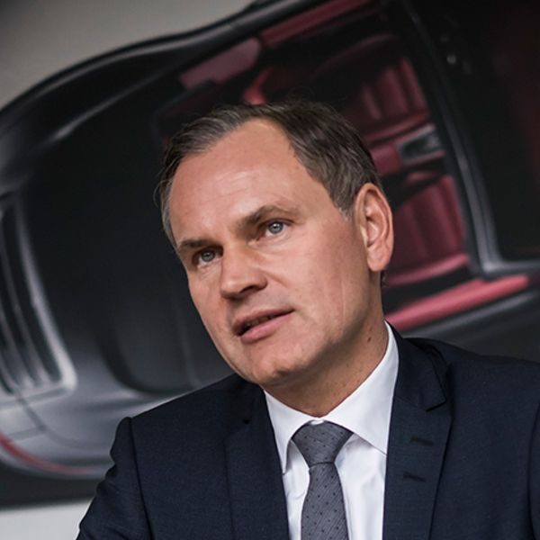 Oliver Blume, Vorstandsvorsitzender der Dr. Ing. h.c. F. Porsche AG Oliver Blume, Vorstandsvorsitzender der Dr. Ing. h.c. F. Porsche AG