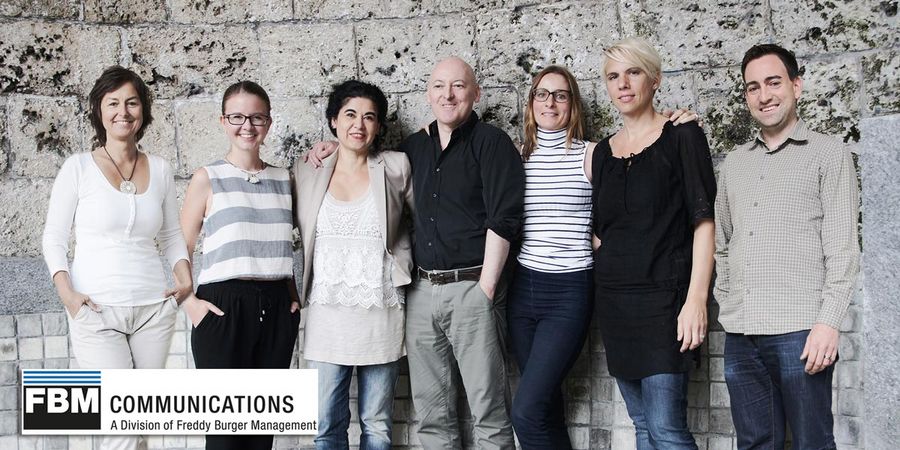 Kreatives Mitarbeiter-Team der Zürcher Agentur FBM Communications Kreatives Mitarbeiter-Team der Zürcher Agentur FBM Communications