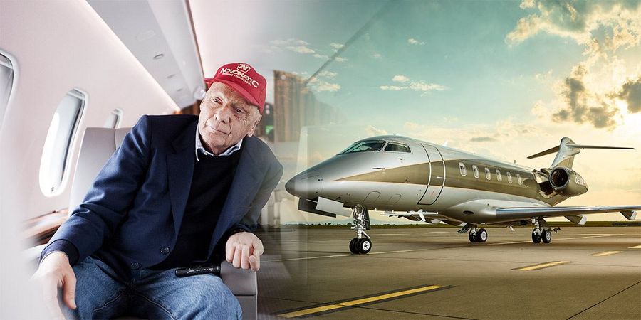 Unternehmer und Formel-1-Legende Niki Lauda Unternehmer und Formel-1-Legende Niki Lauda