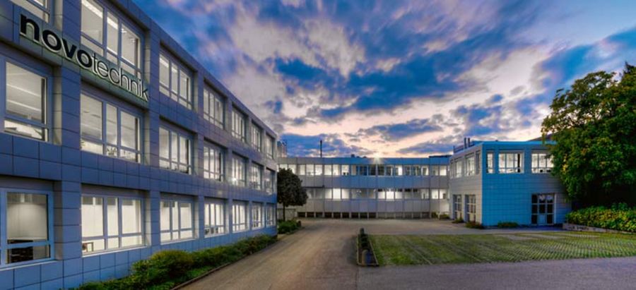Der Unternehmenssitz von Novotechnik in Ostfildern-Ruit Der Unternehmenssitz von Novotechnik in Ostfildern-Ruit