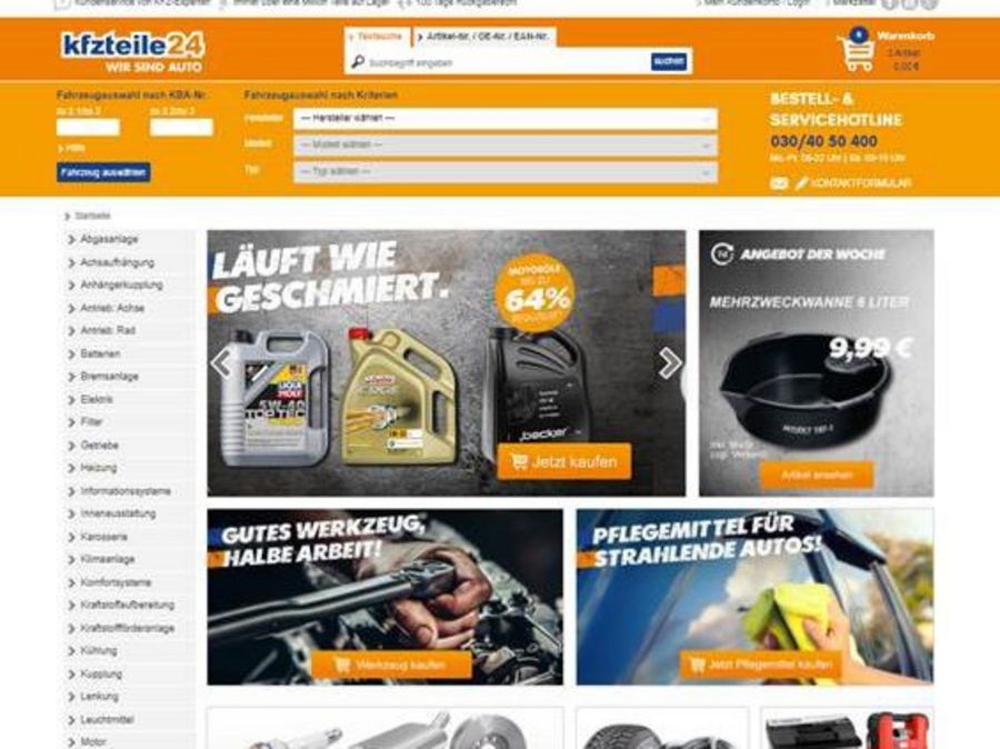 kfzteile24 Shop