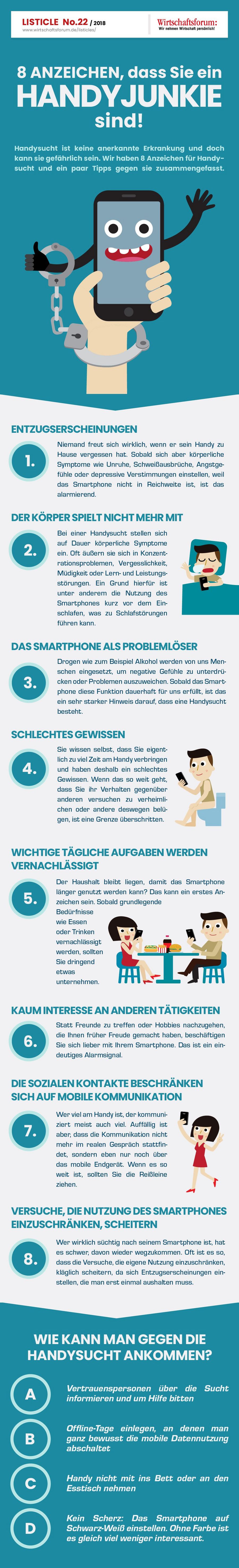 8 Anzeichen, dass Sie ein Handy Junkie sind - Wirtschaftsforum Listicle 8 Anzeichen, dass Sie ein Handy Junkie sind - Wirtschaftsforum Listicle