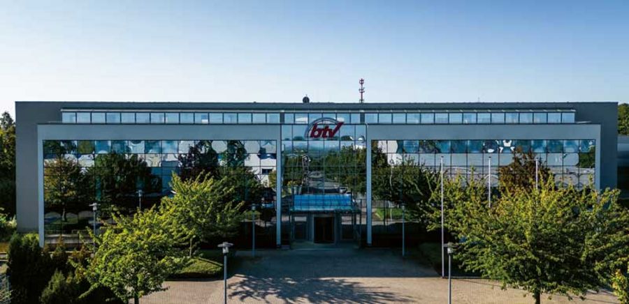 Der Sitz der btv technologies GmbH in Unna, Deutschland Der Sitz der btv technologies GmbH in Unna, Deutschland