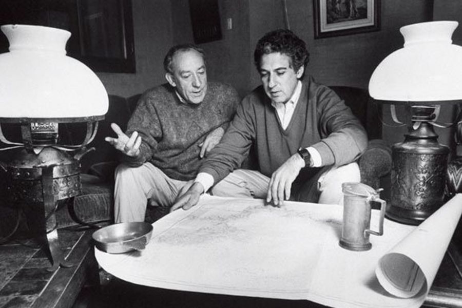 Farhad Vladi mit Dieter Hallervorden Farhad Vladi mit Dieter Hallervorden