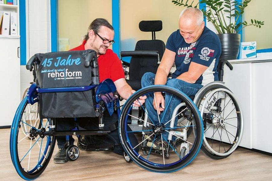 Rehaform Rollstuhlwartung Rehaform Rollstuhlwartung