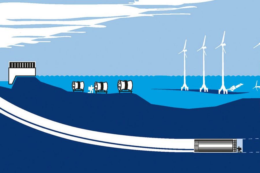 Nordseetaucher Tunnelbau Nordseetaucher Tunnelbau