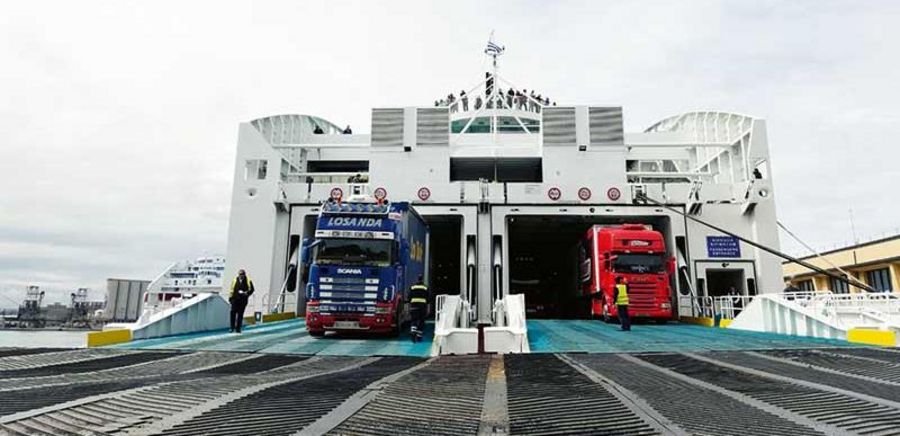 Anek Lines Italia LKW Transport Anek Lines Italia LKW Transport