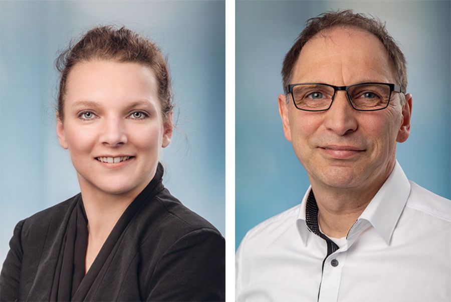 Annett Jerke, Geschäftsführende Gesellschafterin, und Jörg Steinmetz, Geschäftsführender Gesellschafter der StakoLux GmbH Annett Jerke, Geschäftsführende Gesellschafterin, und Jörg Steinmetz, Geschäftsführender Gesellschafter der StakoLux GmbH
