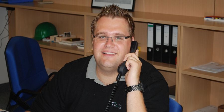 Michael Wohleb, Mitbegründer und Geschäftsführer der TirLog Transporte GmbH Michael Wohleb, Mitbegründer und Geschäftsführer der TirLog Transporte GmbH