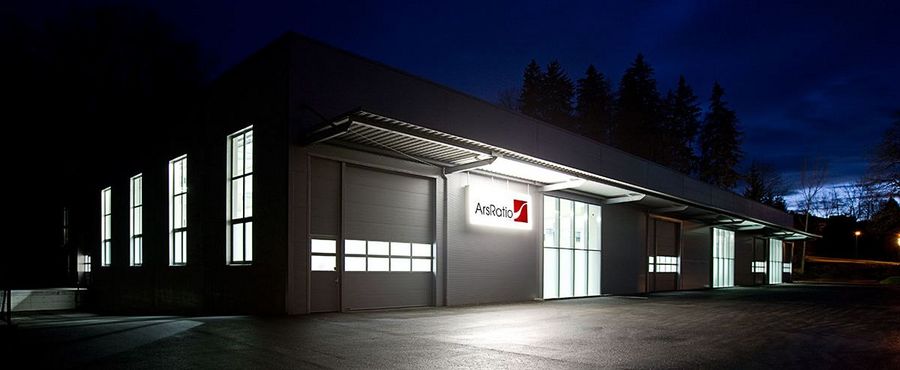 ArsRatio liegt direkt an der Autobahn ArsRatio liegt direkt an der Autobahn