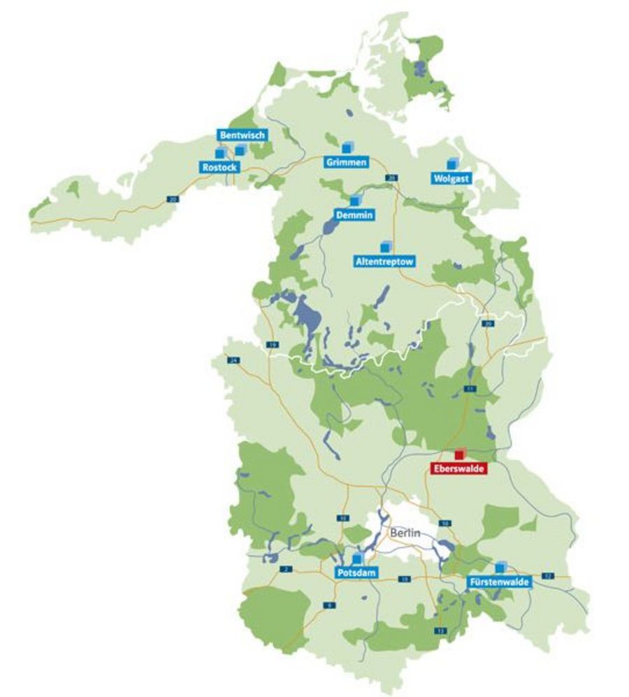 Netzgebiet der e.discom Telekommunikation GmbH