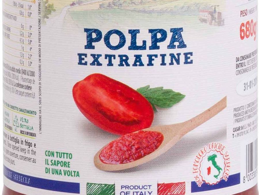Eines der schmackhaften Produkte von Casar: Antonella Pomodori Pelati Eines der schmackhaften Produkte von Casar: Antonella Pomodori Pelati